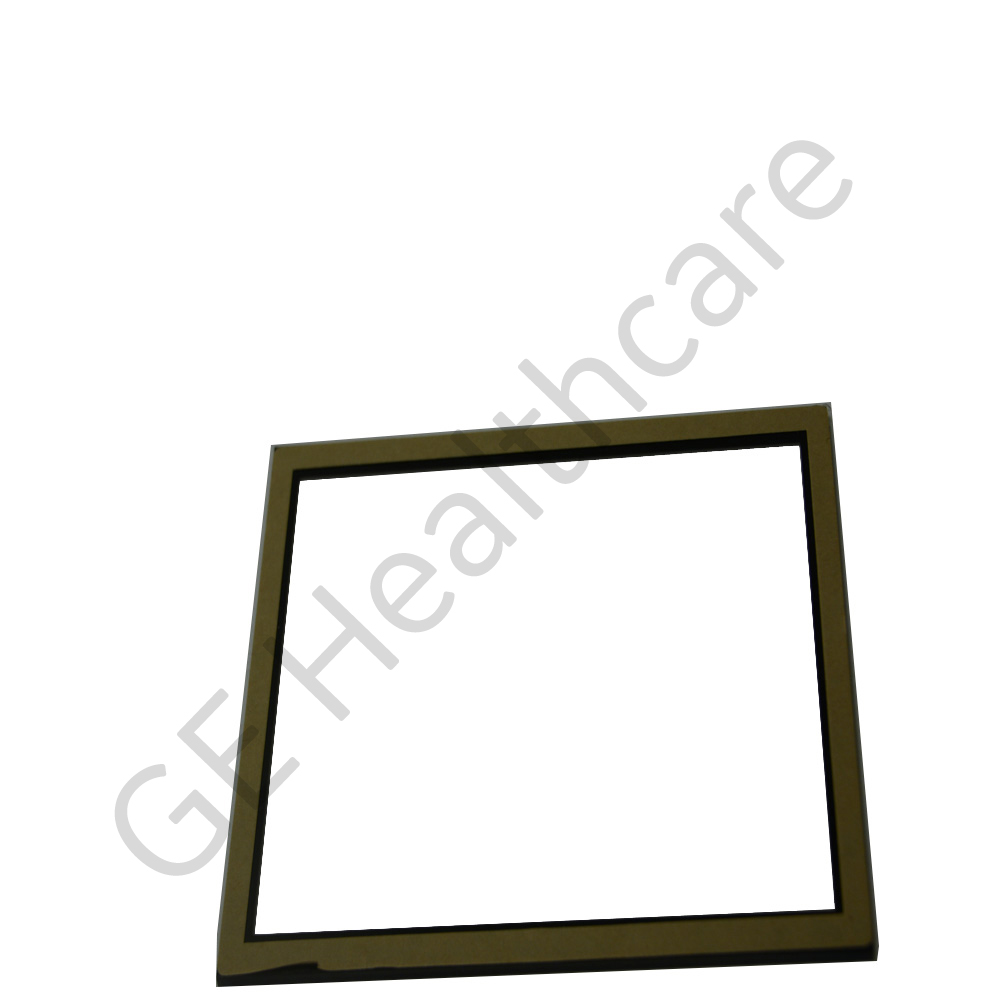 Filter pane complete with glue frame Filter pane complete with glue frame